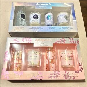 2 Aeropostale Body Mist & Candle Gift Set Bundle After Hours Floral